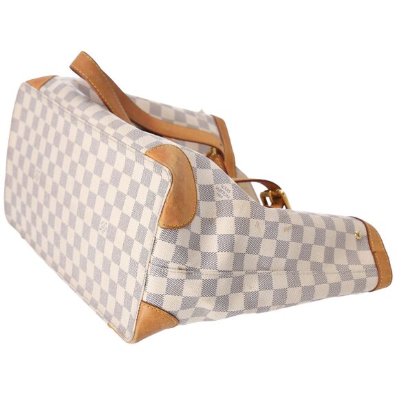 Louis Vuitton Hampstead MM Damier Azur Shoulder Bag N51206 - Picture 6 of 9